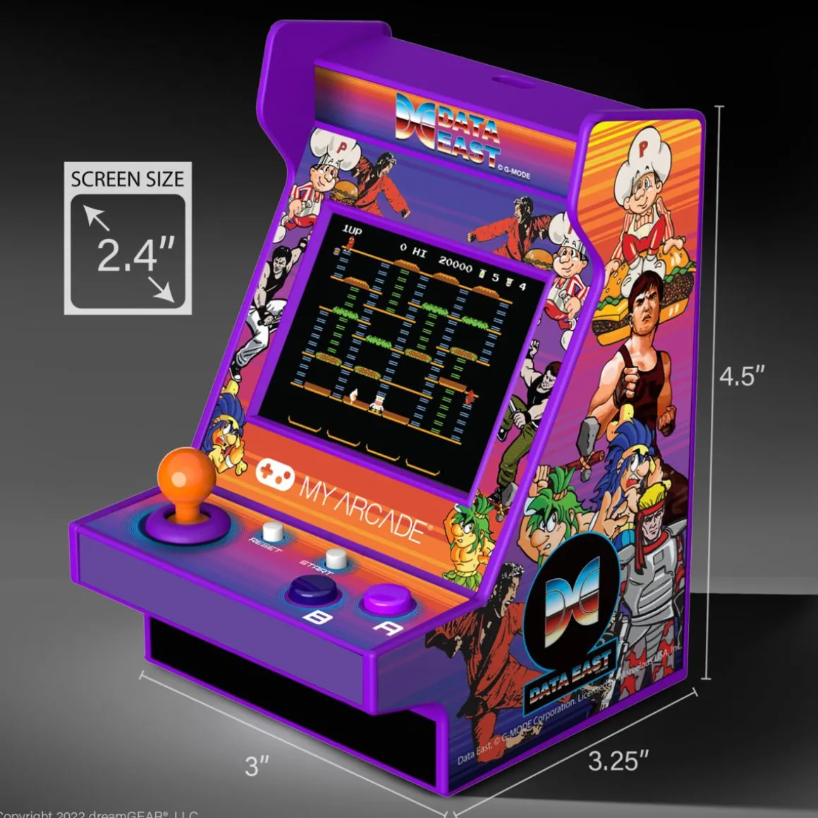 - Nano Player Data East Hits (208 Games in 1)^My Arcade Cheap