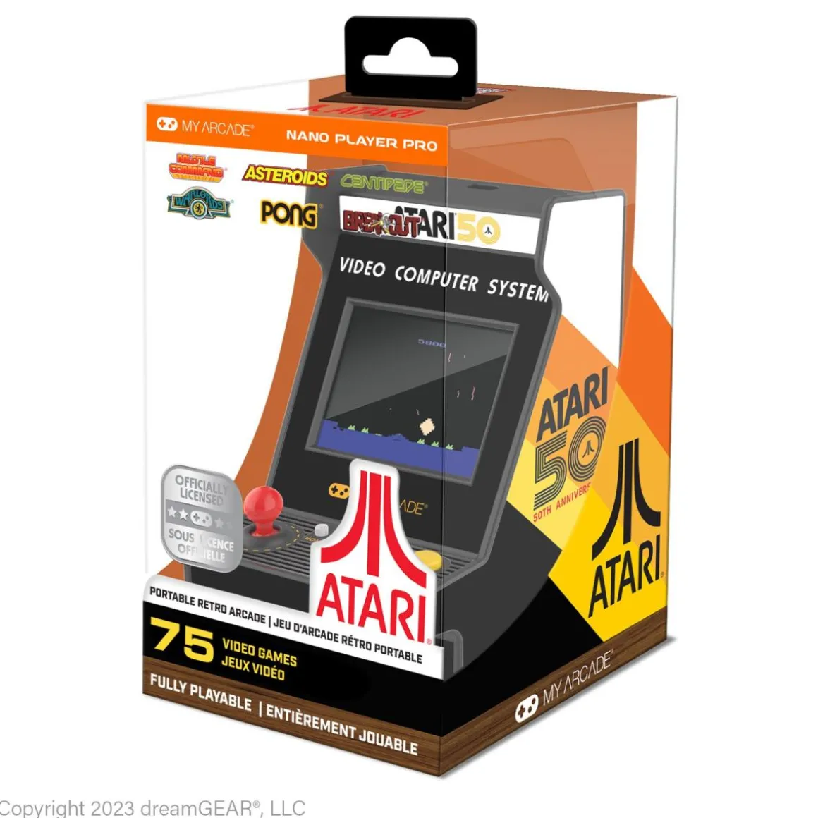 - Nano Player PRO Atari 50th Anniversary (75 jeux intégrés)^My Arcade Online