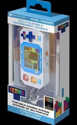 - Pixel Pocket Tetris Mini Portable^My Arcade New