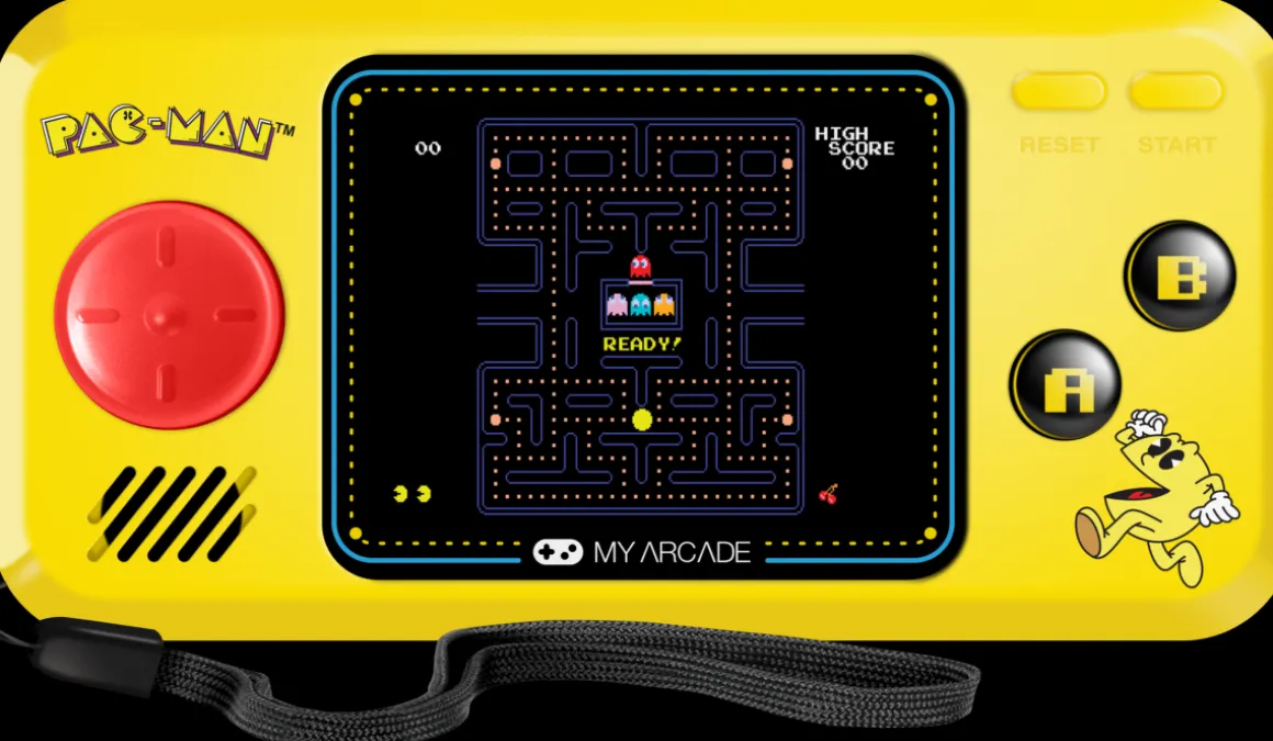 - Pocket Player Pac-Man - Portable Gaming - 3 Games in 1^My Arcade Sale