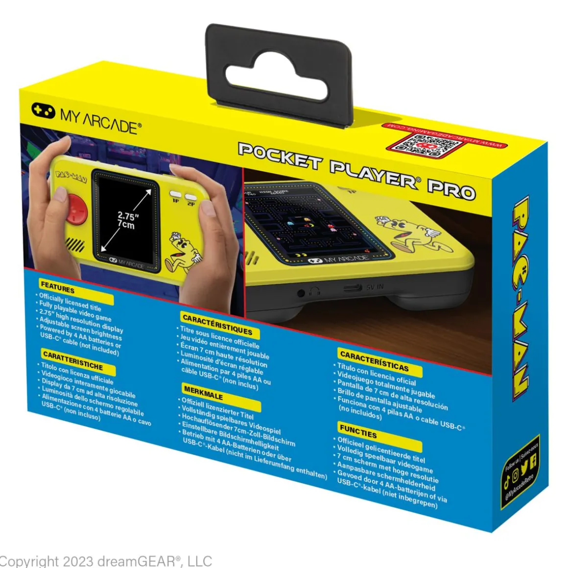 - Pocket Player PRO Pac-Man^My Arcade New