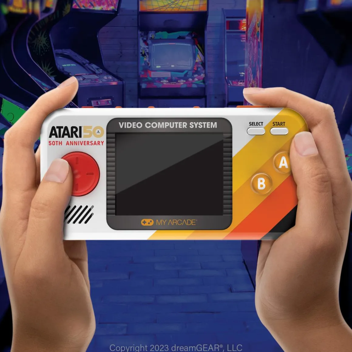 - Pocket Player PRO Atari 50th Anniversary (100 jeux intégrés) - Mini Console Portable Retro^My Arcade Store