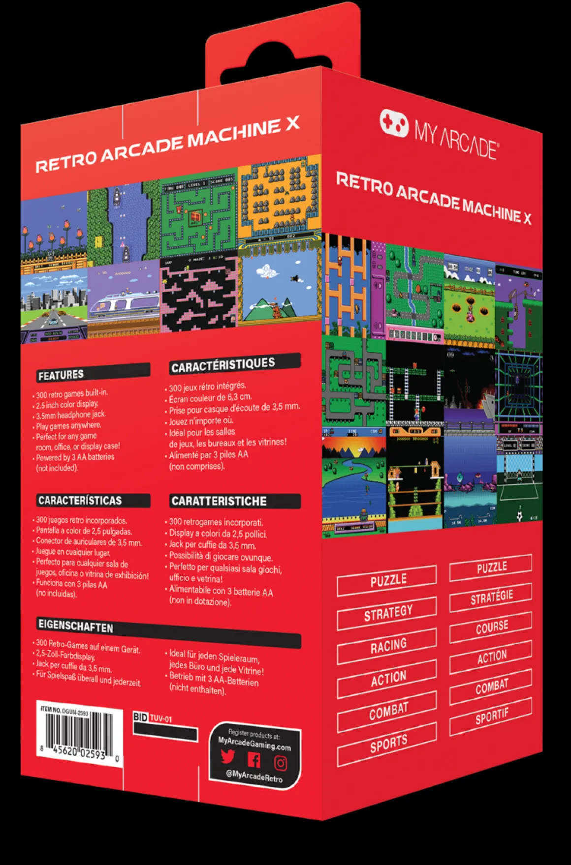 - Retro Arcade Machine X (300 in 1)^My Arcade Discount
