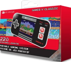 - Gamer V classique console portable gaming - Rouge/gris/noir^My Arcade Online