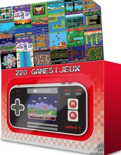 - Gamer V classique console portable gaming - Rouge/gris/noir^My Arcade Online