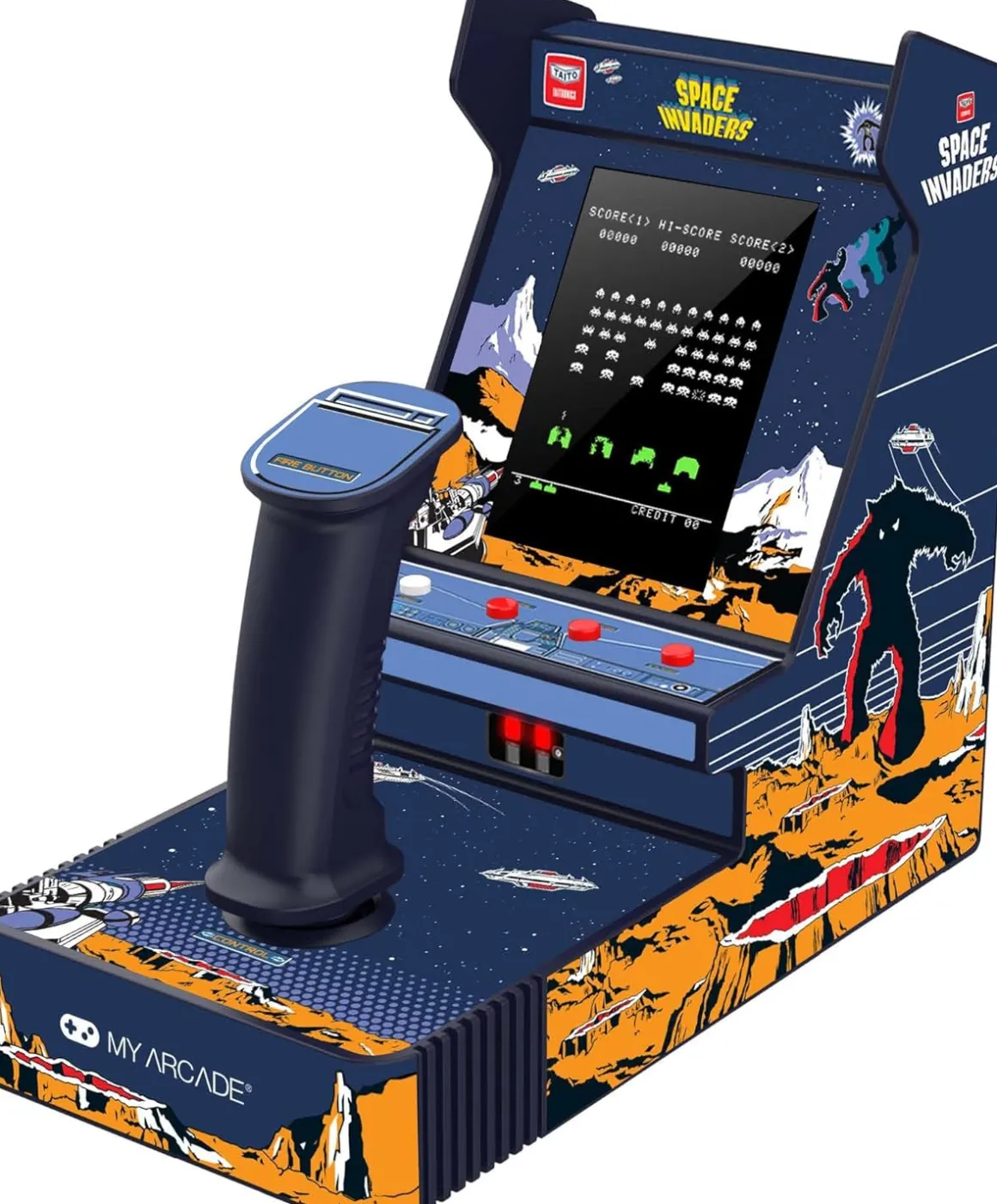 Joystick Player Portable Space Invaders^My Arcade Online