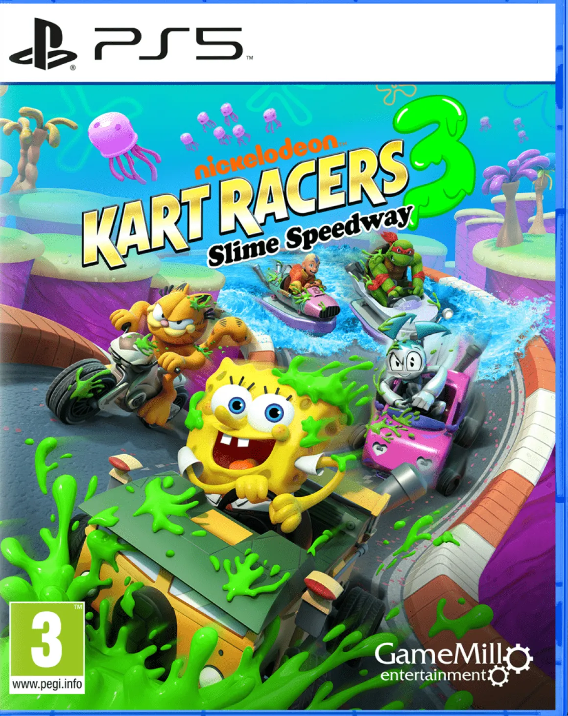 Nickelodeon Kart Racers 3 Slime Speedway 3 PS5^GAMEMILL Flash Sale