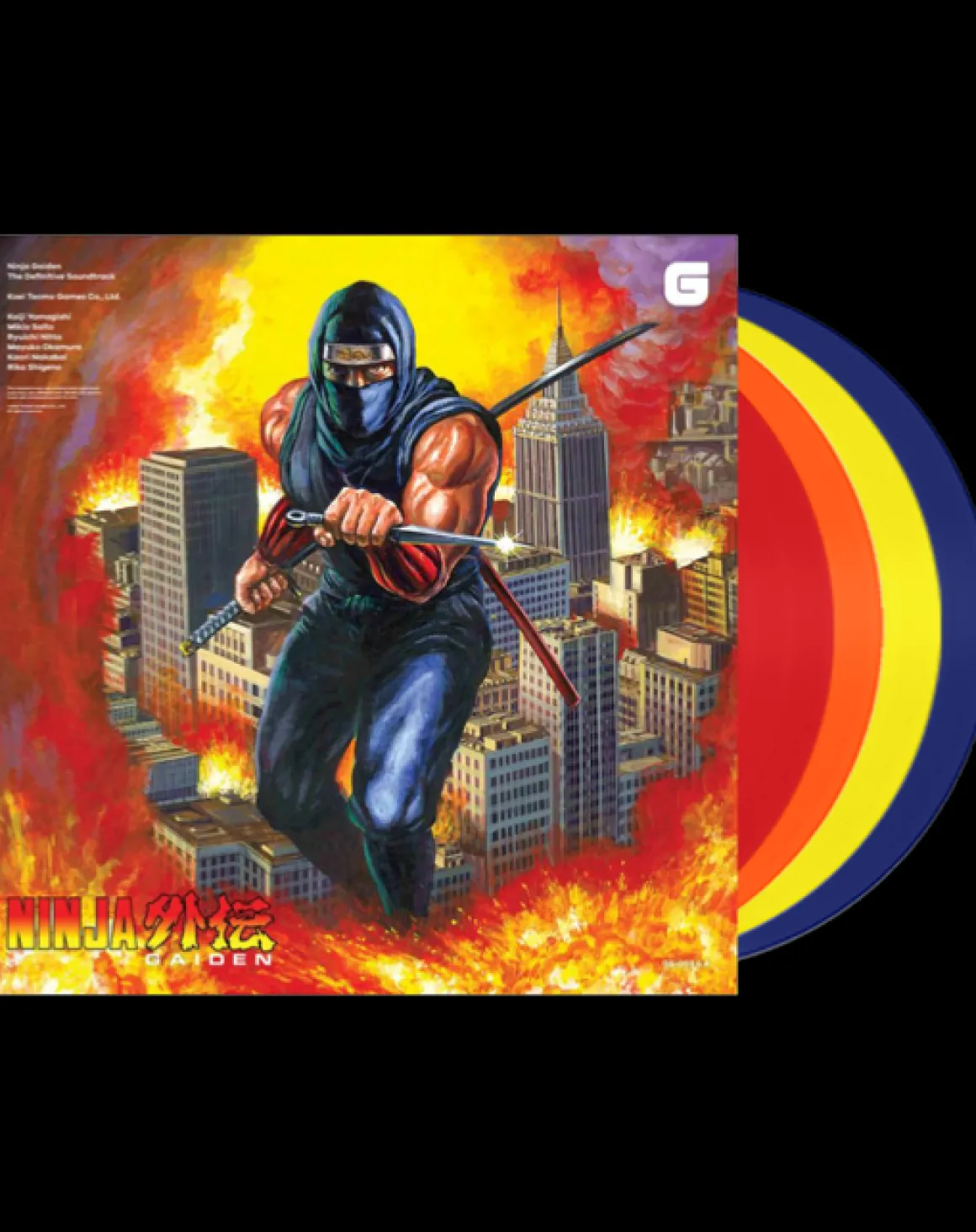 Ninja Gaiden The Definitive Soundtrack Vol. 1 ET 2 Vinyle - 4LP^Brave Wave Best