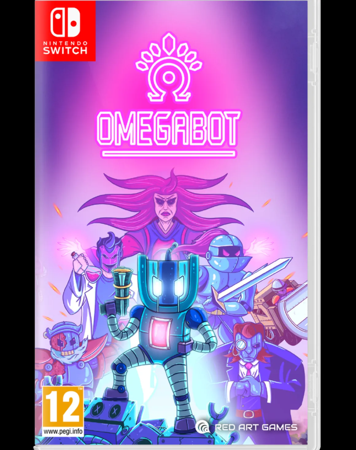 Omegabot Nintendo SWITCH^Red Art Games Fashion