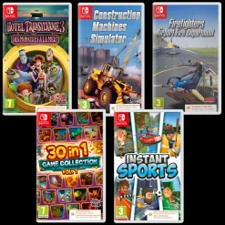 Pack 5 jeux pour enfants Nintendo Switch (Code in a Box)^Just For Games Hot