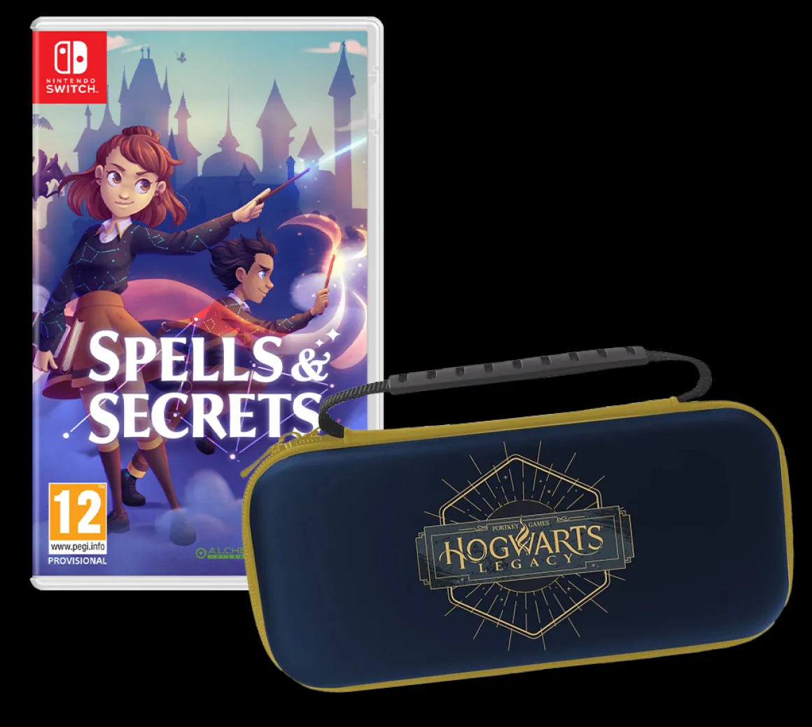 Pack Jeu Spells and Secrets + Housse Switch Hogwarts Legacy^Shop Just for Games Store