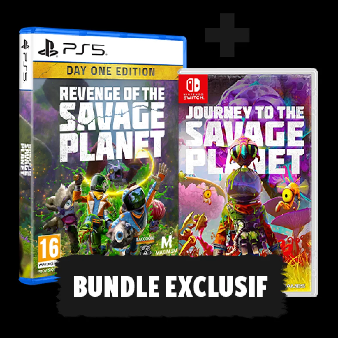 Pack Journey & Revenge of the Savage Planet (PS5/SWITCH)^Maximum Entertainment Cheap