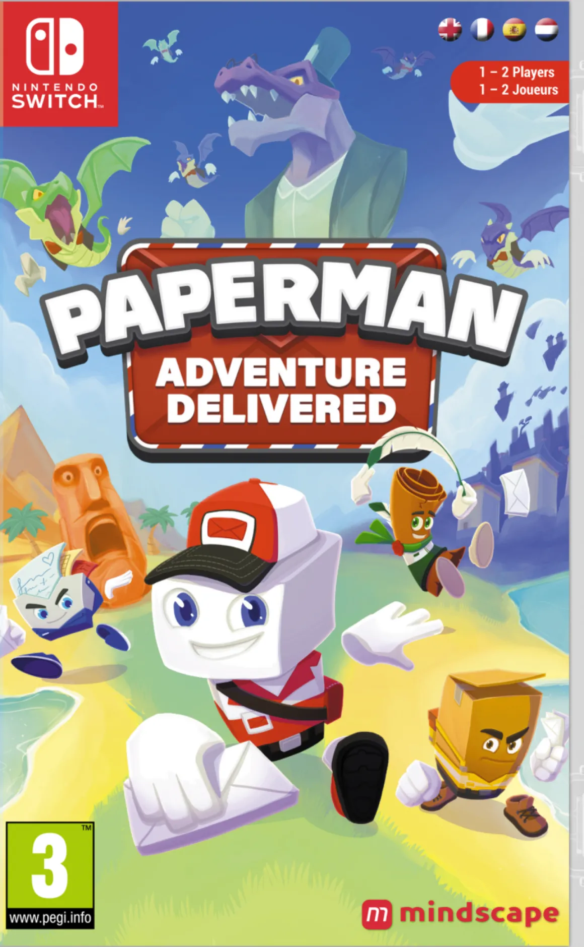 Paperman Adventure Delivered Nintendo SWITCH^MINDSCAPE Sale