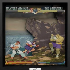 Pixel Frames - Street Fighter Alpha 2 - 23x23 cm^Level Up Labs Cheap