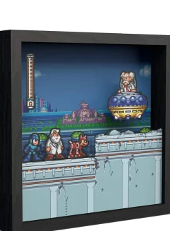 Pixel Frames Mega Man 7 Dr Wily - 23x23 cm^Level Up Labs Cheap