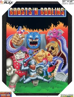 Pixel Frames Plax Ghost 'N Goblins - Lenticular Frame^Level Up Labs Sale