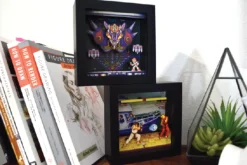 Pixel Frames Street Fighter Boat - Taille L 23x23cm^Level Up Labs Hot