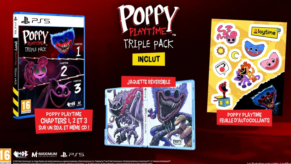 Poppy Playtime Triple Pack PS5^Maximum Entertainment Discount