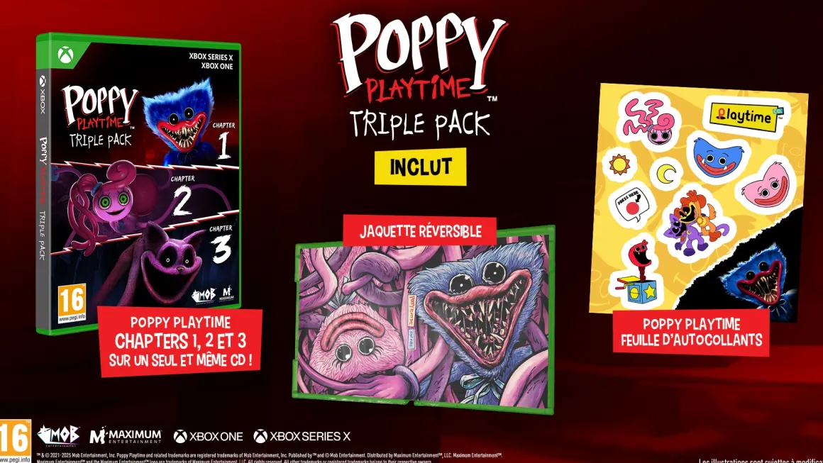 Poppy Playtime Triple Pack Xbox Series X / Xbox One^Maximum Entertainment Best