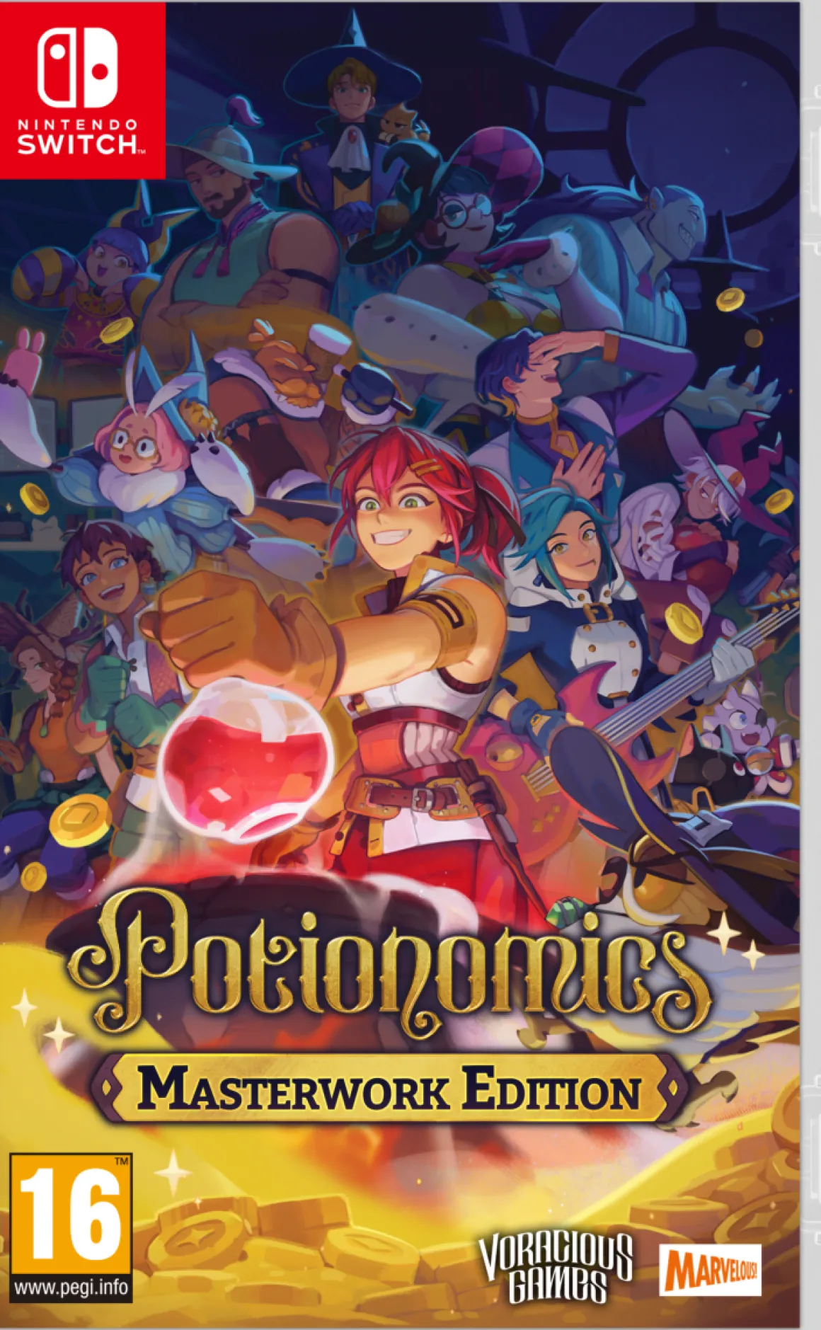 Potionomics Masterwork Edition Nintendo SWITCH^MARVELOUS Hot