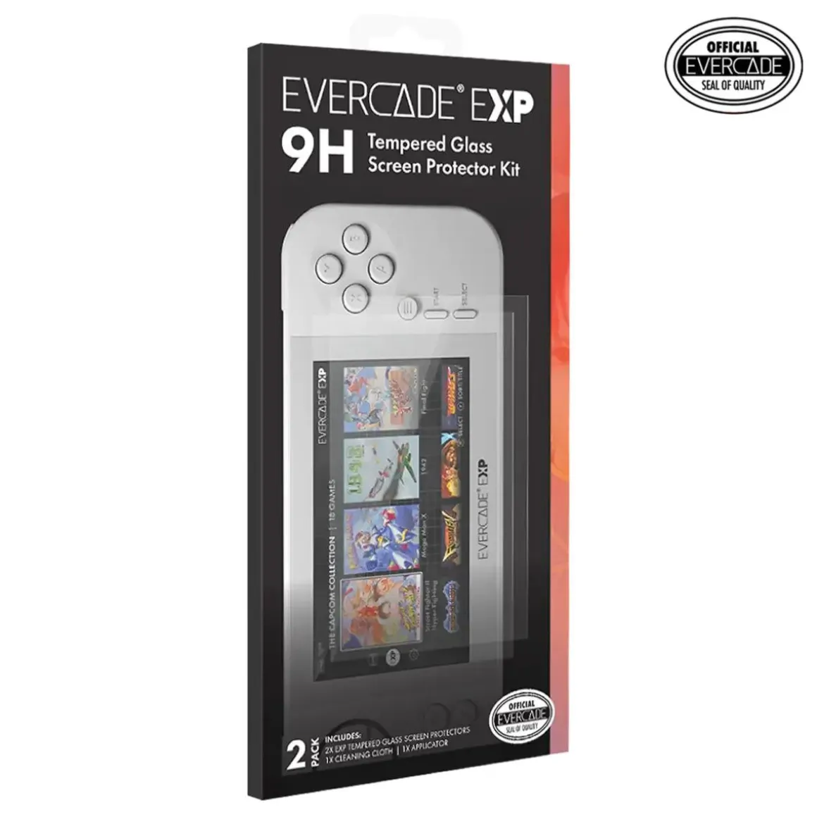 Protection en verre trempé pour X2^Evercade Outlet
