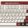 Retro Mechanical Keyboard Fami Edition^8Bitdo Online