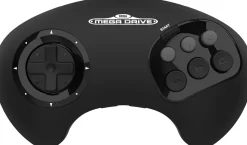 - Manette Noire BIG6 Sega Mega Drive & Genesis - Sans fil 2.4Ghz^retro-bit Sale