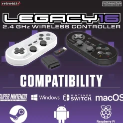 Legacy 16 Black sans fil & USB^retro-bit Best
