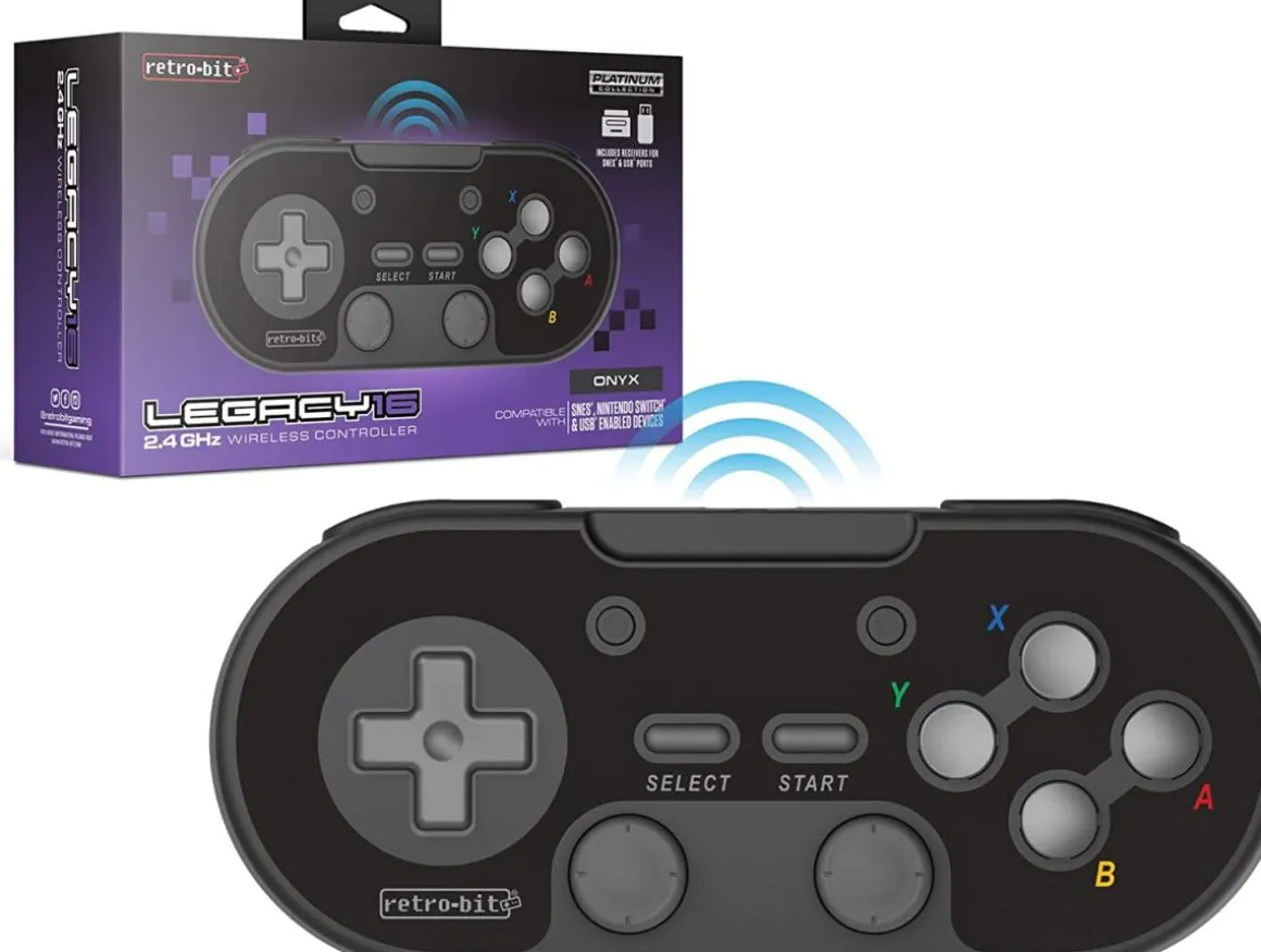 Legacy 16 Black sans fil & USB^retro-bit Best