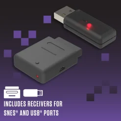 Legacy 16 sans fil & USB - Grise (Dongles USB & SNES inclus)^retro-bit Online