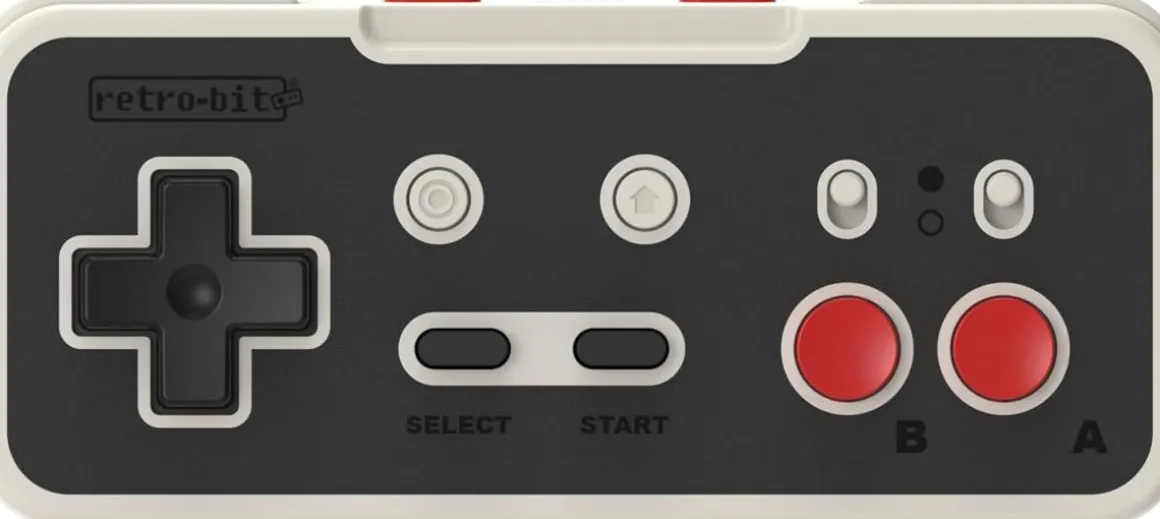 Origin8 2.4G Manette sans fil Nintendo Switch & NES^retro-bit Online