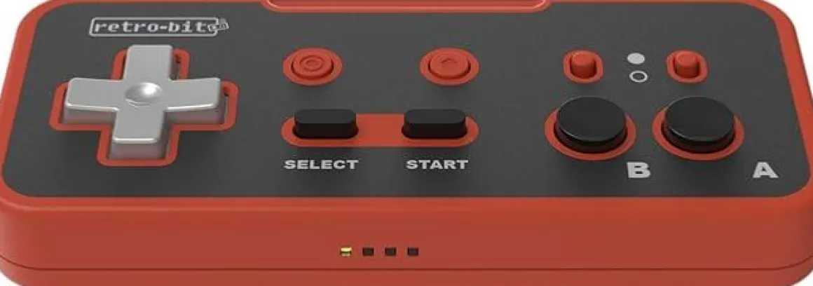 Origin8 2.4G Manette sans fil Nintendo Switch & NES Red & Black Edition^retro-bit Hot
