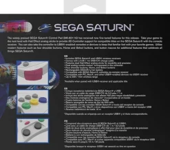 RetroBit Sega Saturn 2.4Ghz Pro White^retro-bit Cheap