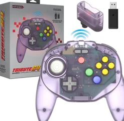 Tribute 64 2.4GHz Manette sans Fil pour Nintendo 64/Switch/PC/Mac Atomic Purple^retro-bit Discount
