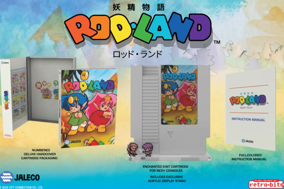 Rod Land Collector’s Edition Cartouche NES^retro-bit Best