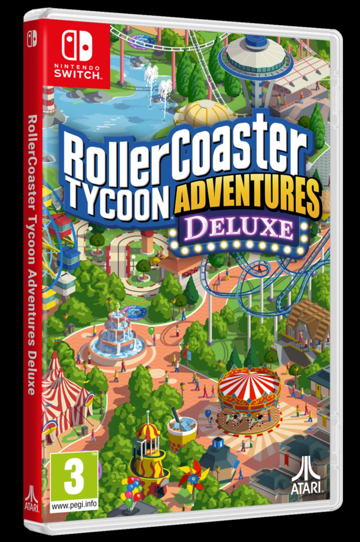 Rollercoaster Tycoon Adventures Deluxe Nintendo SWITCH^Atari Clearance
