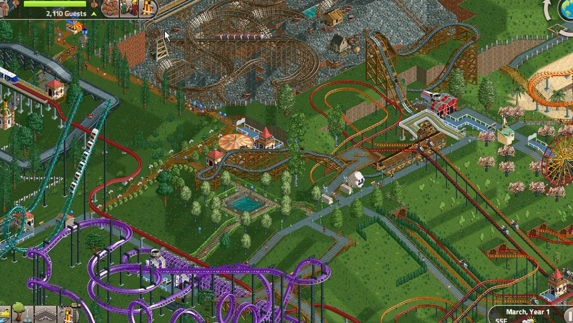 RollerCoaster Tycoon Classic Nintendo Switch^Atari Hot
