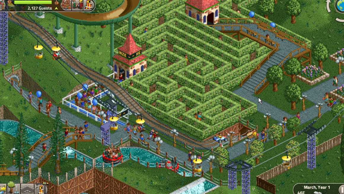 RollerCoaster Tycoon Classic Nintendo Switch^Atari Hot