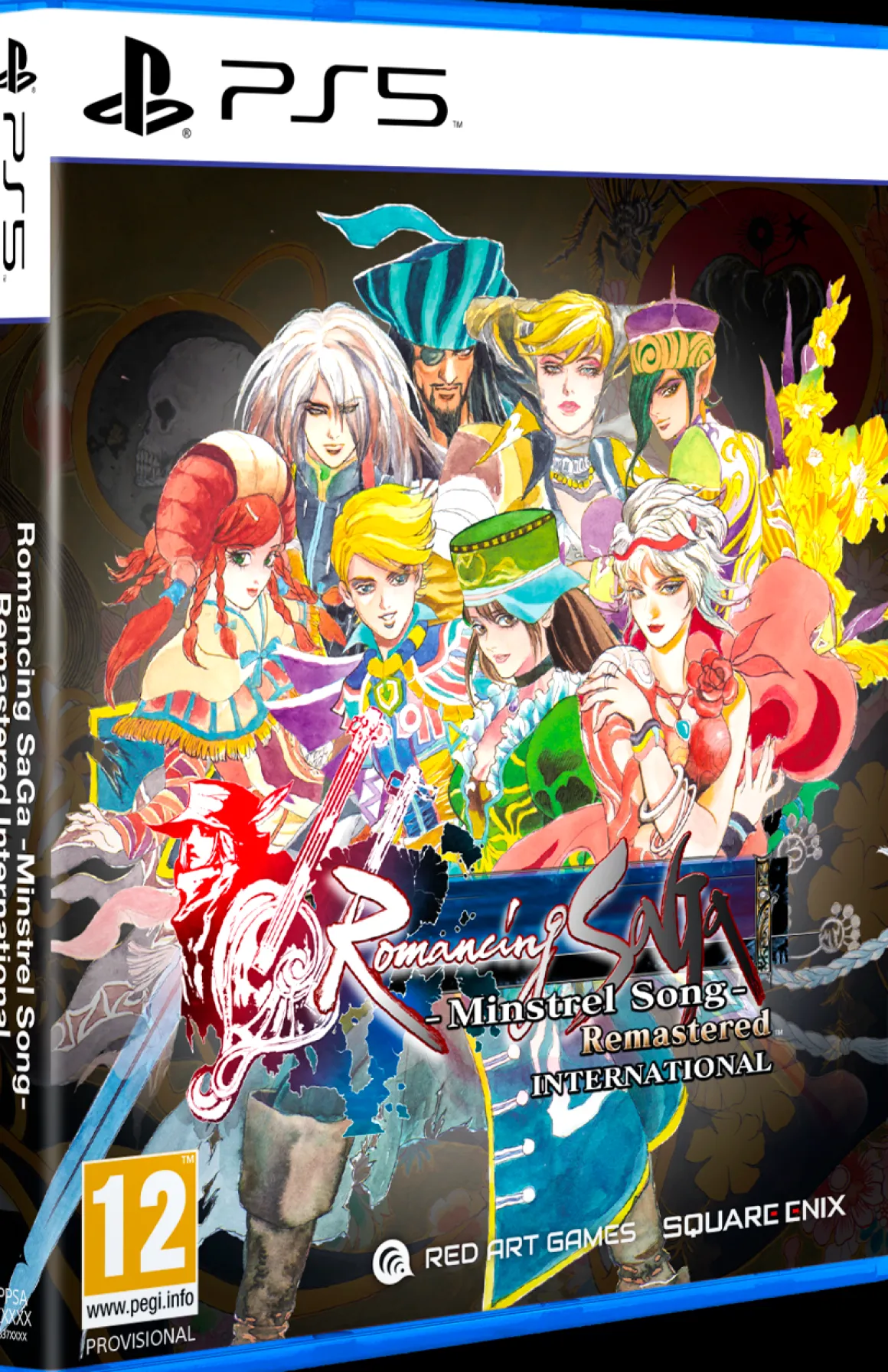 Romancing SaGa Minstrel Song Remastered International PS5^Red Art Games Online
