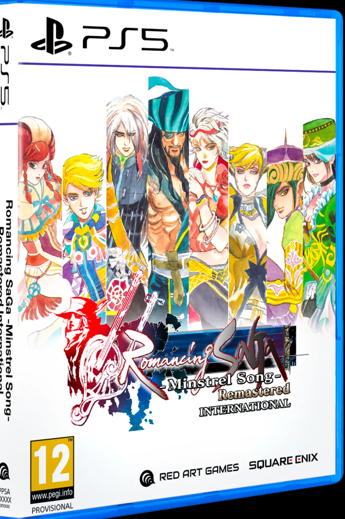 Romancing SaGa Minstrel Song Remastered International PS5^Red Art Games Online