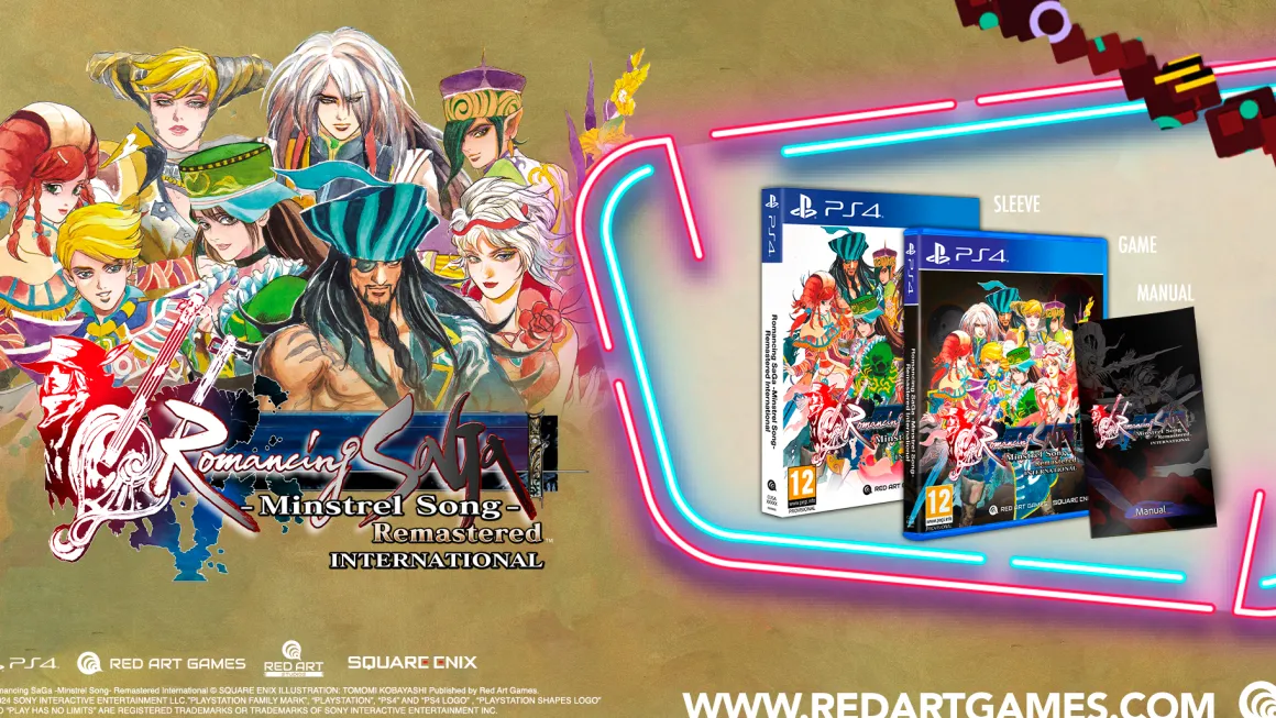Romancing SaGa Minstrel Song Remastered International PS4^Red Art Games Cheap