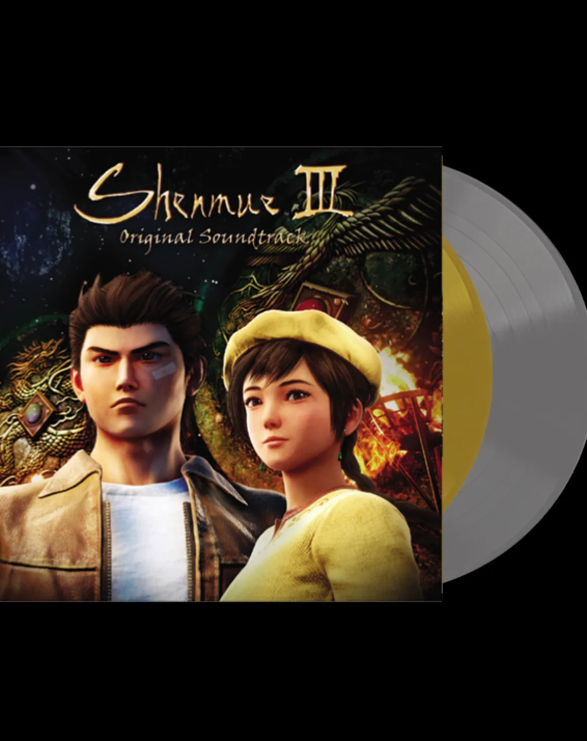 Shenmue III Original Soundtrack Music Selection Or et Argent 2LP^Brave Wave Sale