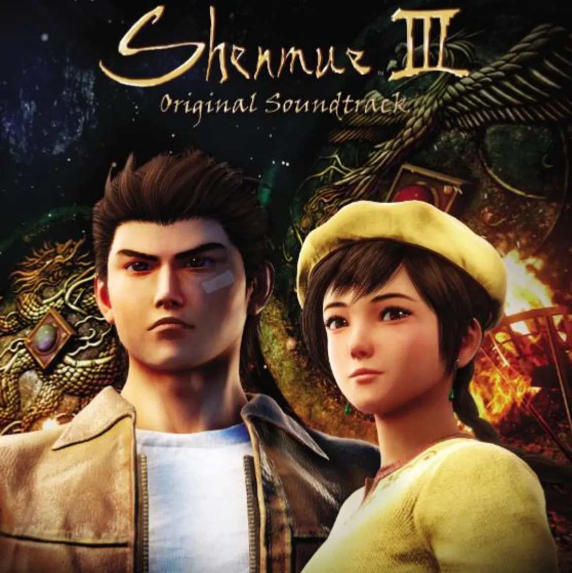 Shenmue III Original Soundtrack Music Selection Or et Argent 2LP^Brave Wave Sale
