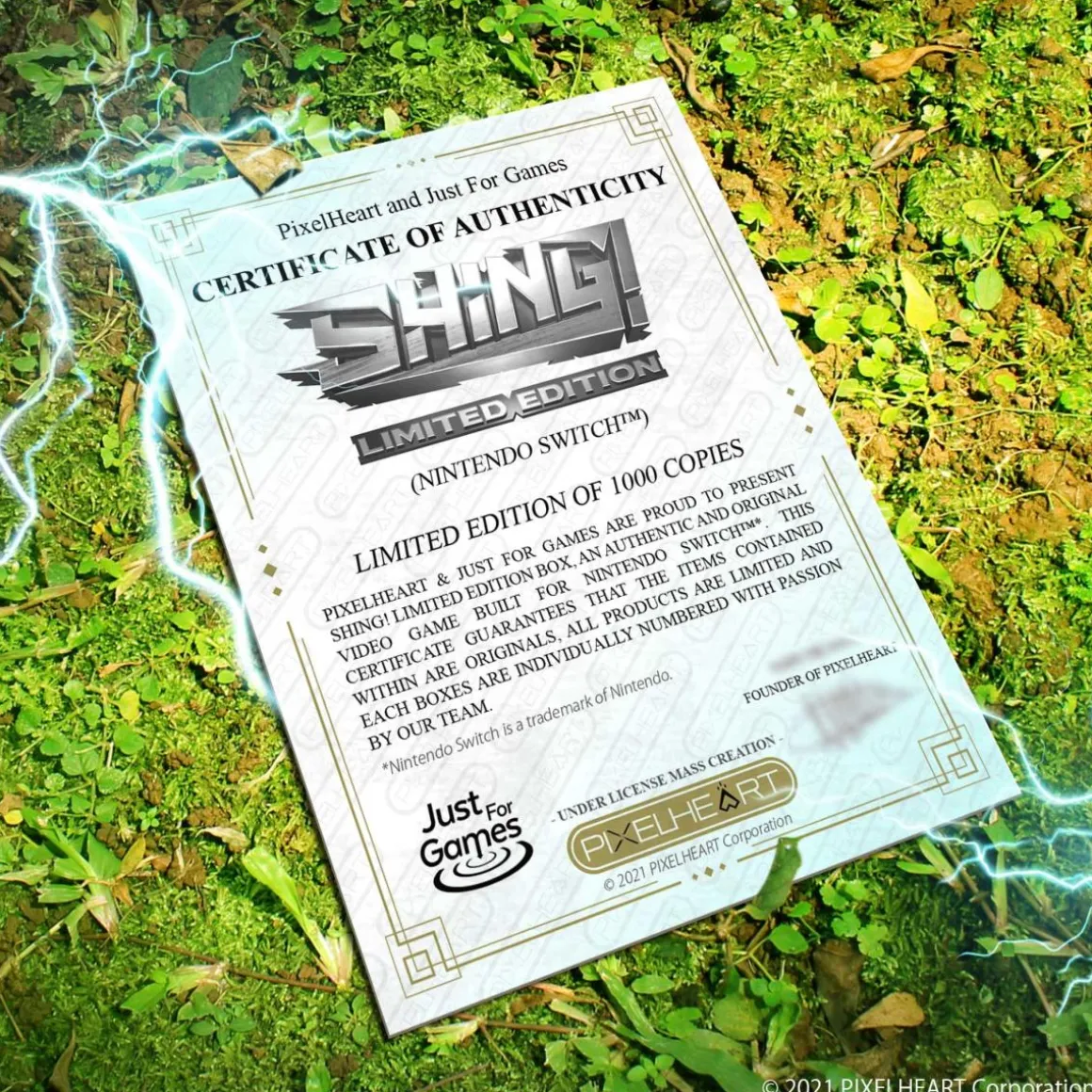 SHING! Just Limited FuturePak sur Nintendo Switch^PixelHeart Best