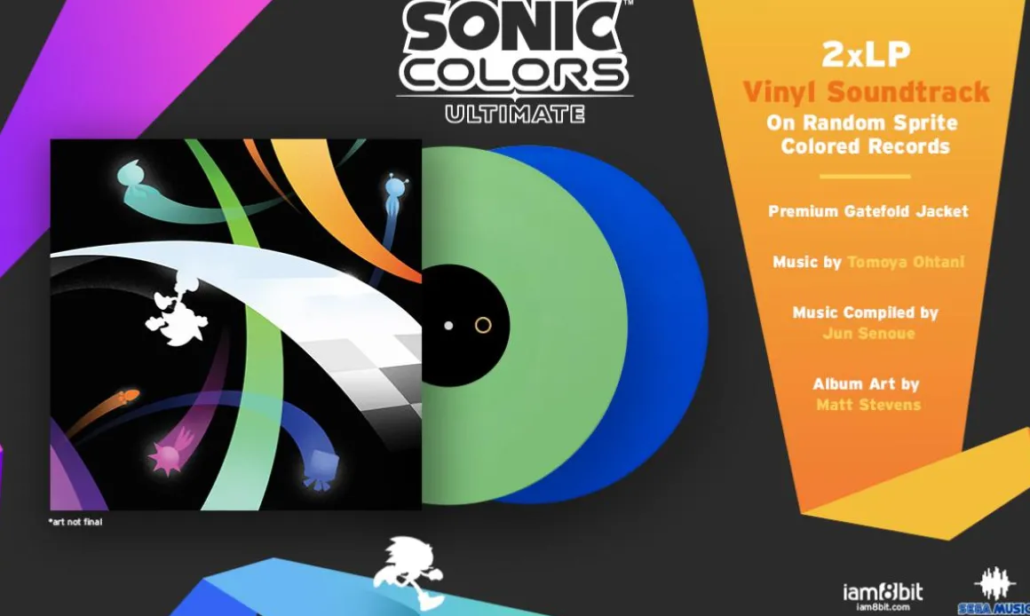 Sonic Colors Ultimate Vinyle - 2LP^iam8bit Best Sale