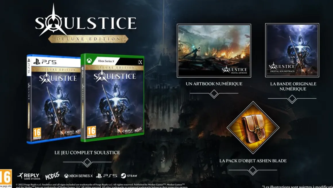 Soulstice Deluxe edition PS5^MODUS Clearance