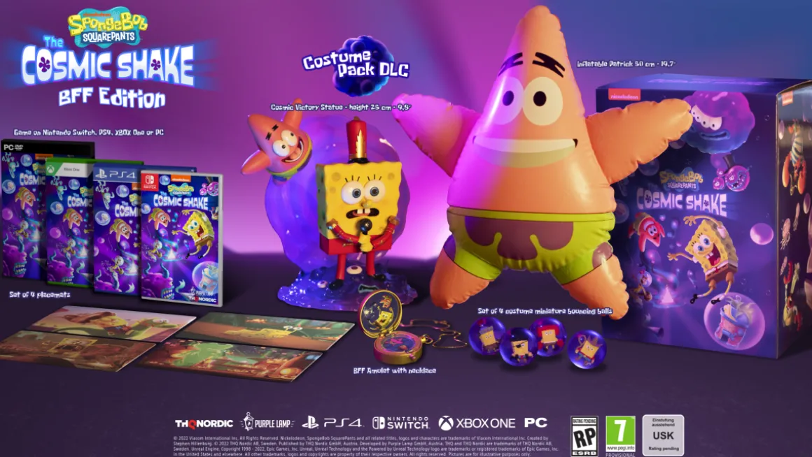 Sponge Bob Squarepants The Cosmic Shake BFF Edition XBOX ONE^THQ NORDIC GAMES Outlet