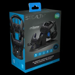 Station de charge PS5 et casque intégré -^Stealth Cheap