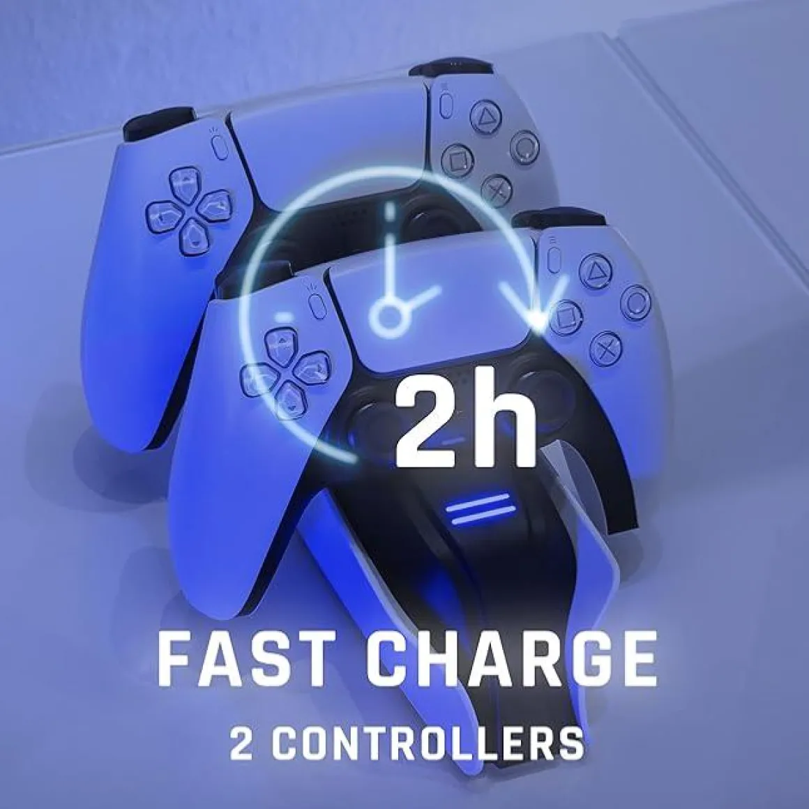 Station de charge PS5 White Edition -^Snakebyte Cheap