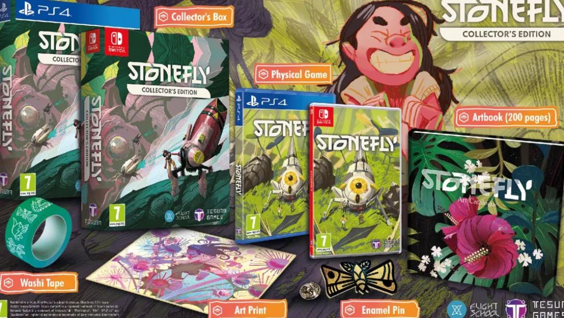 Stonefly Collector's Edition Nintendo SWITCH^TESURA Flash Sale